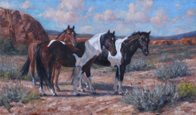 leslie kirchner, leslie kirchner art, leslie kirchner painting, wildlife art, wildlife painting, wildlife artist, western art, western artist, western painting, nature art, nature artist, horse, horse art, horse painting, horses, horses art, horses paints